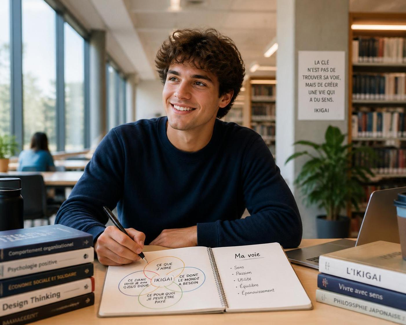découvrez comment l'ikigai peut aider les étudiants à trouver un sens profond à leur vie et à leur parcours, pour réussir avec passion et motivation.