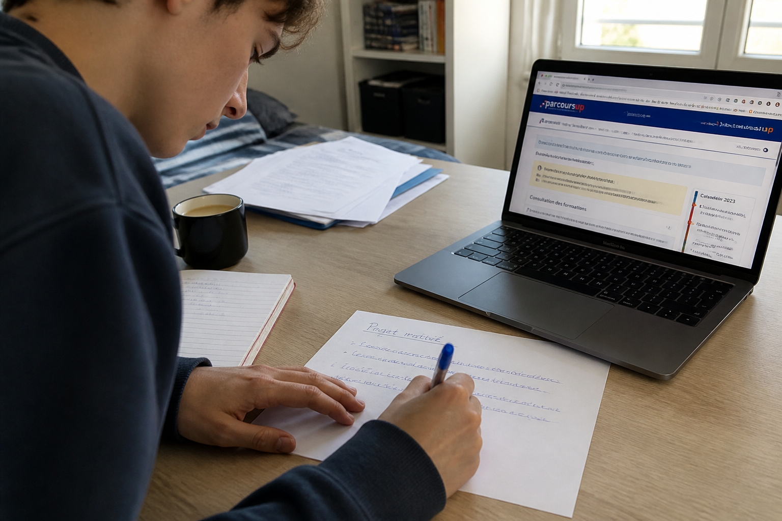 Exemple de lettre de motivation Parcoursup : modèle et conseils simples