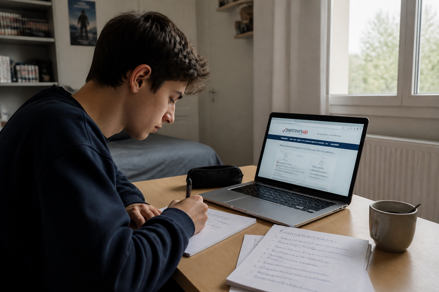 Exemple de lettre de motivation Parcoursup : modèle et conseils simples