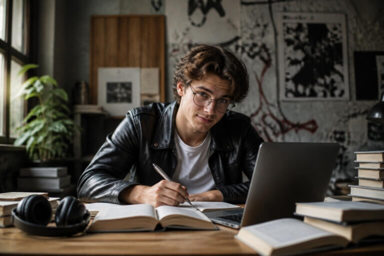 découvrez comment adopter une attitude rebelle tout en cultivant votre intelligence pour réussir brillamment en tant qu'étudiant.