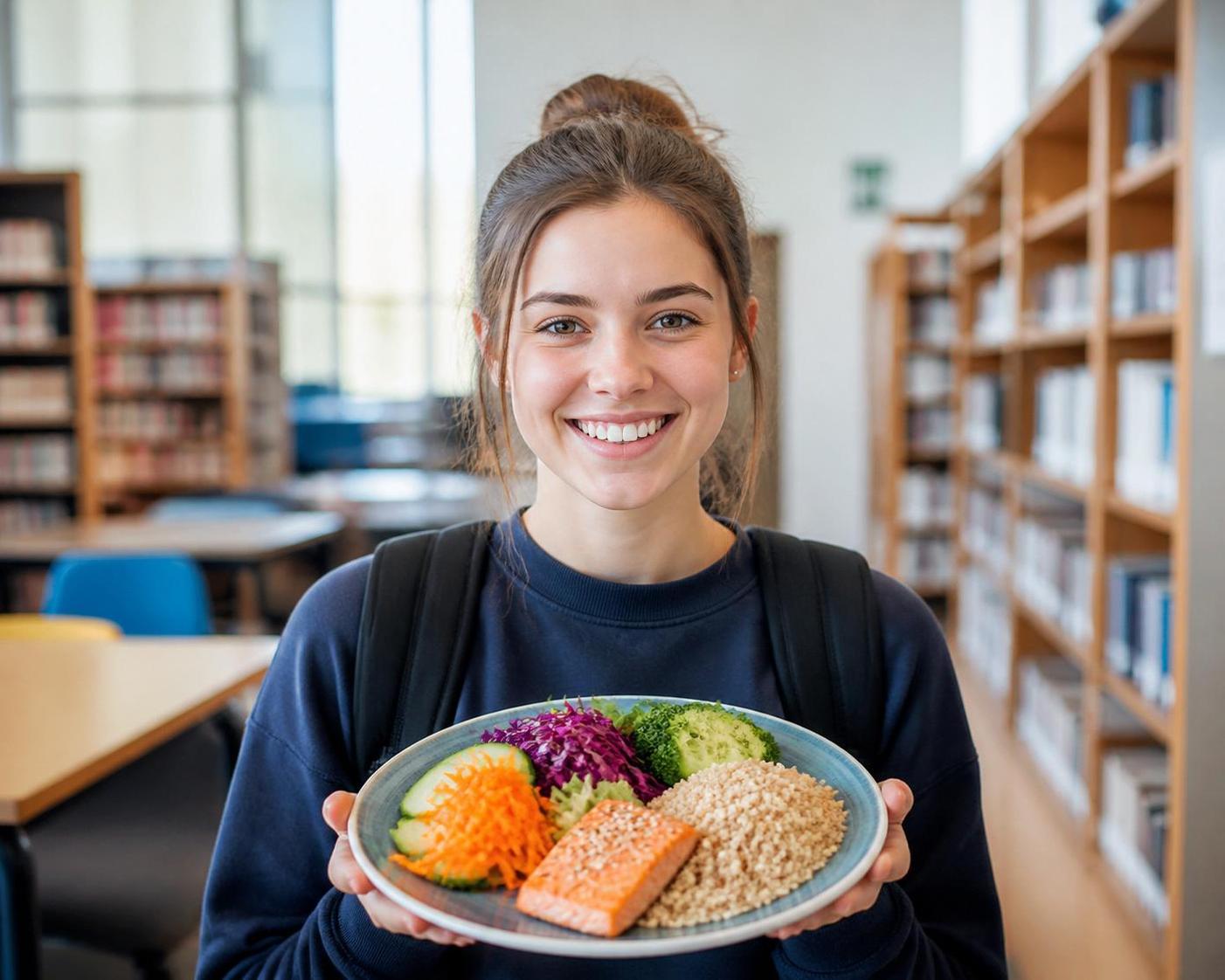 découvrez 5 idées de repas équilibrés pour manger healthy et booster votre concentration lors de vos sessions d'études.