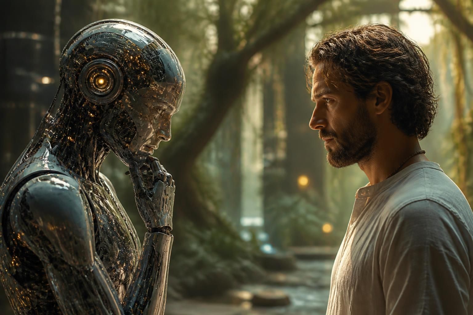 découvrez pourquoi, malgré les avancées de l'intelligence artificielle, la machine ne peut pas remplacer l'homme, en explorant les limites technologiques et les qualités uniques de l'humanité.