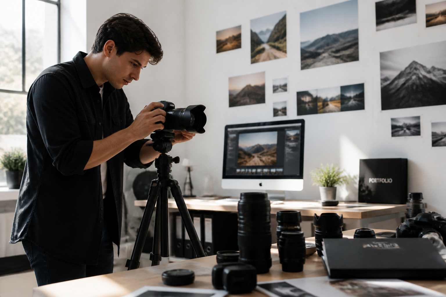 Les 5 étapes pour devenir photographe professionnel