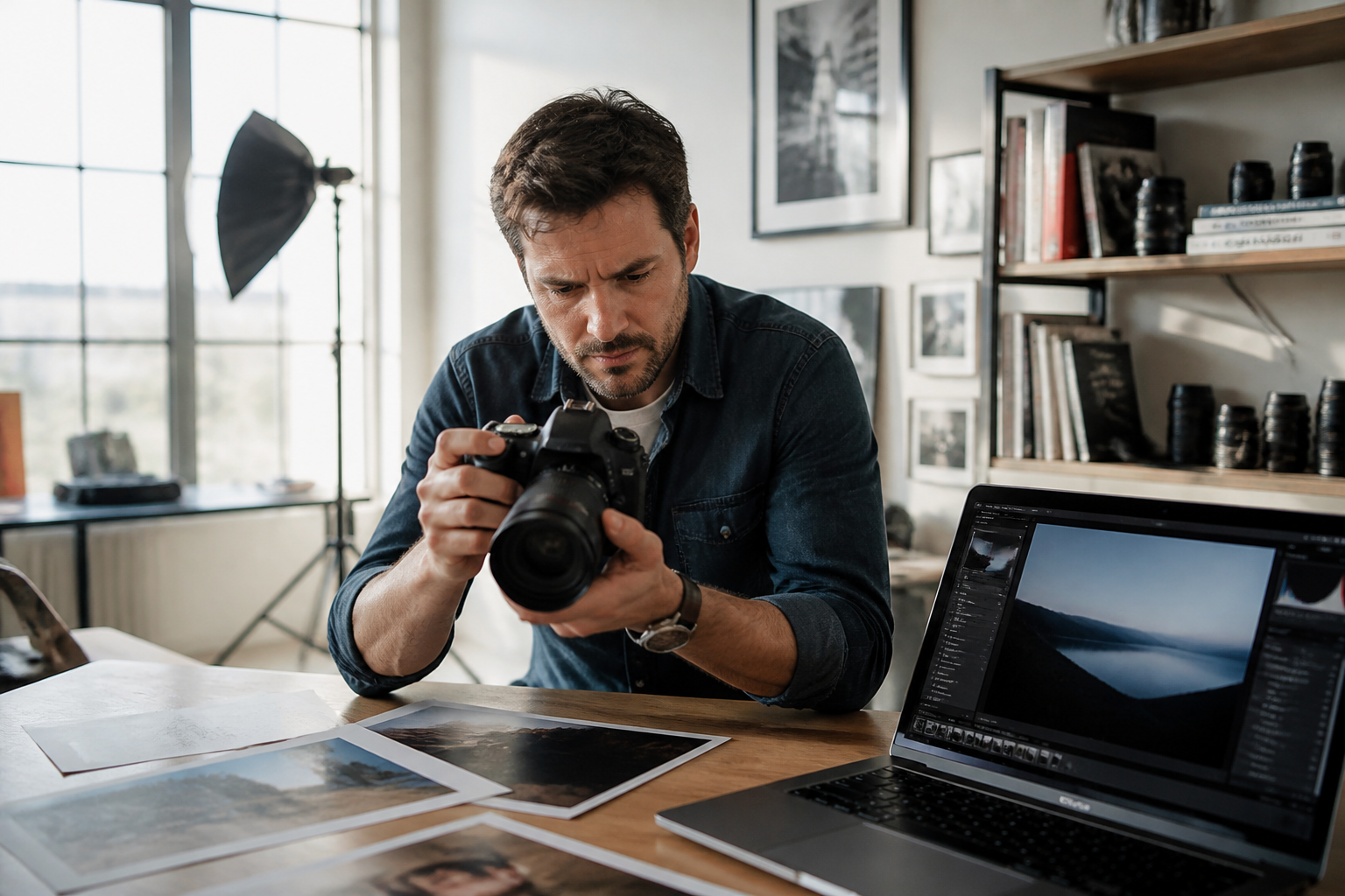 Les 5 étapes pour devenir photographe professionnel