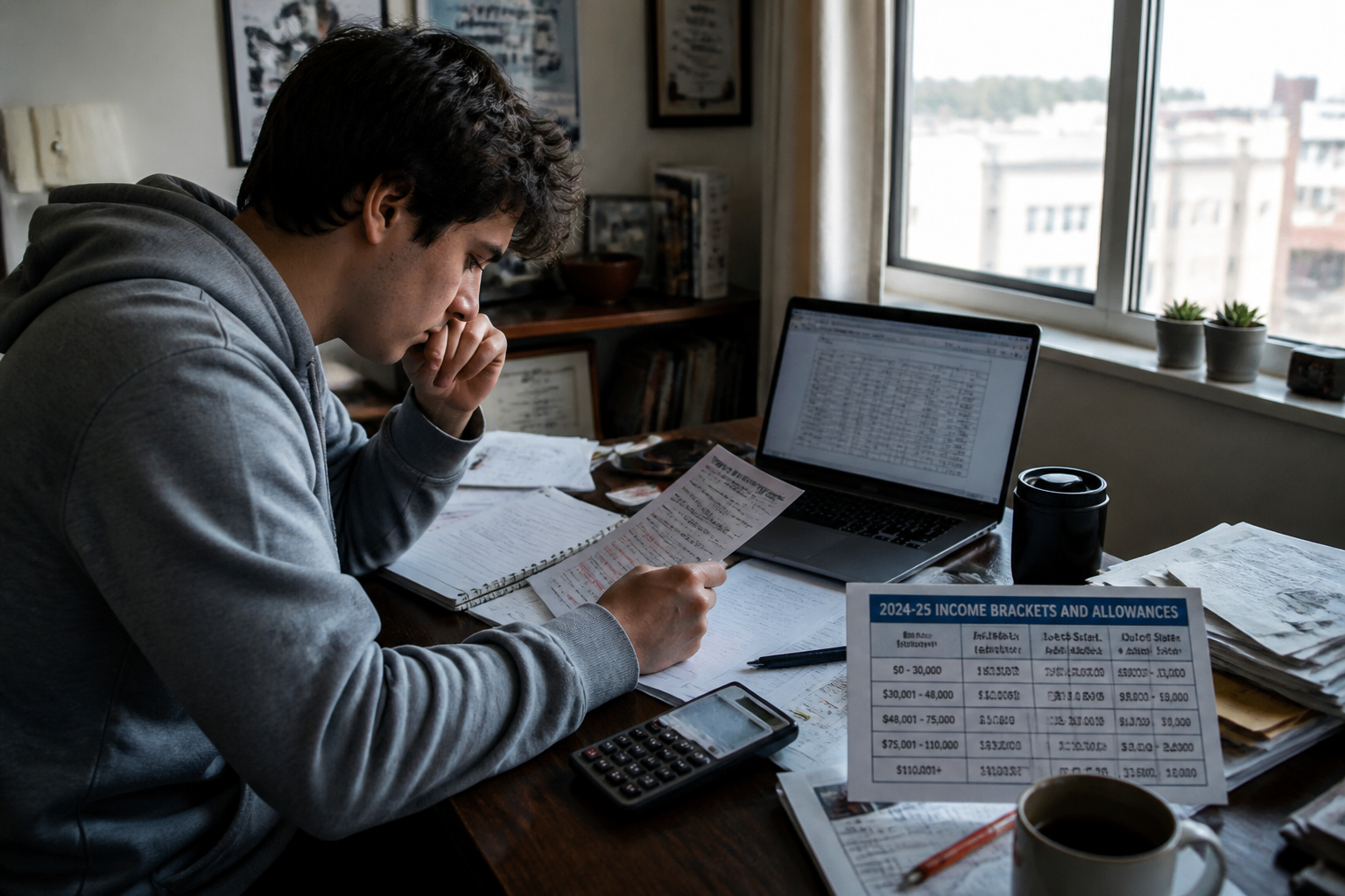 Barème bourse étudiant : revenus, points de charge et plafonds