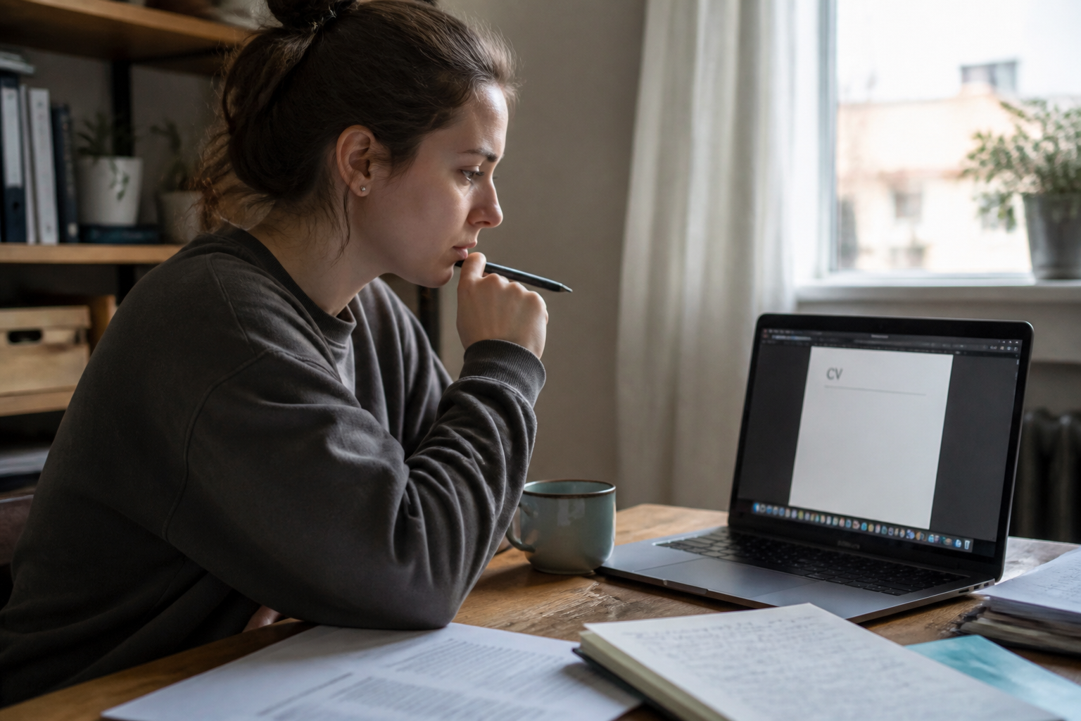 CV d’une étudiante : comment présenter études, stages et petits boulots