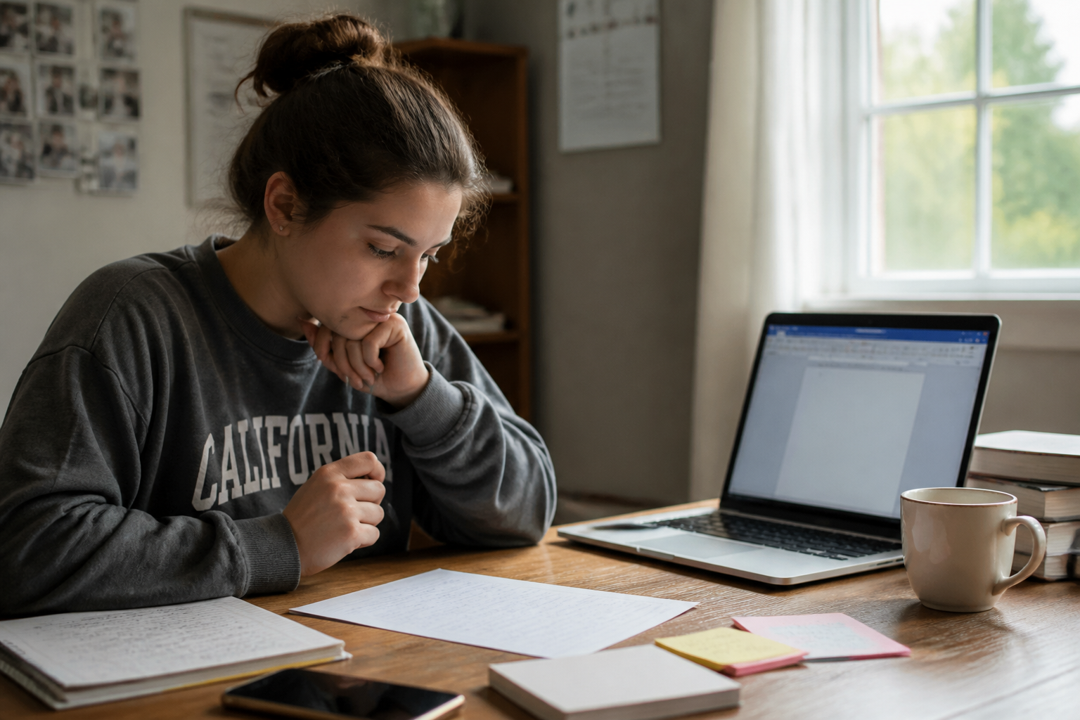 CV d’une étudiante : comment présenter études, stages et petits boulots