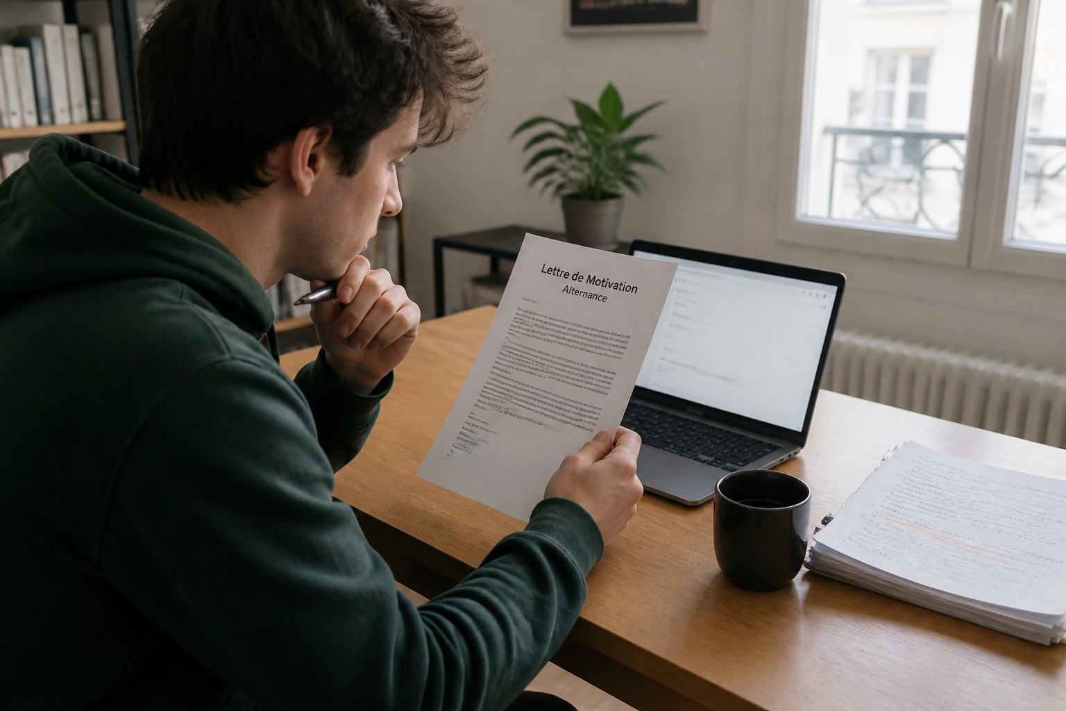 Exemple lettre de motivation alternance : structure prête à adapter