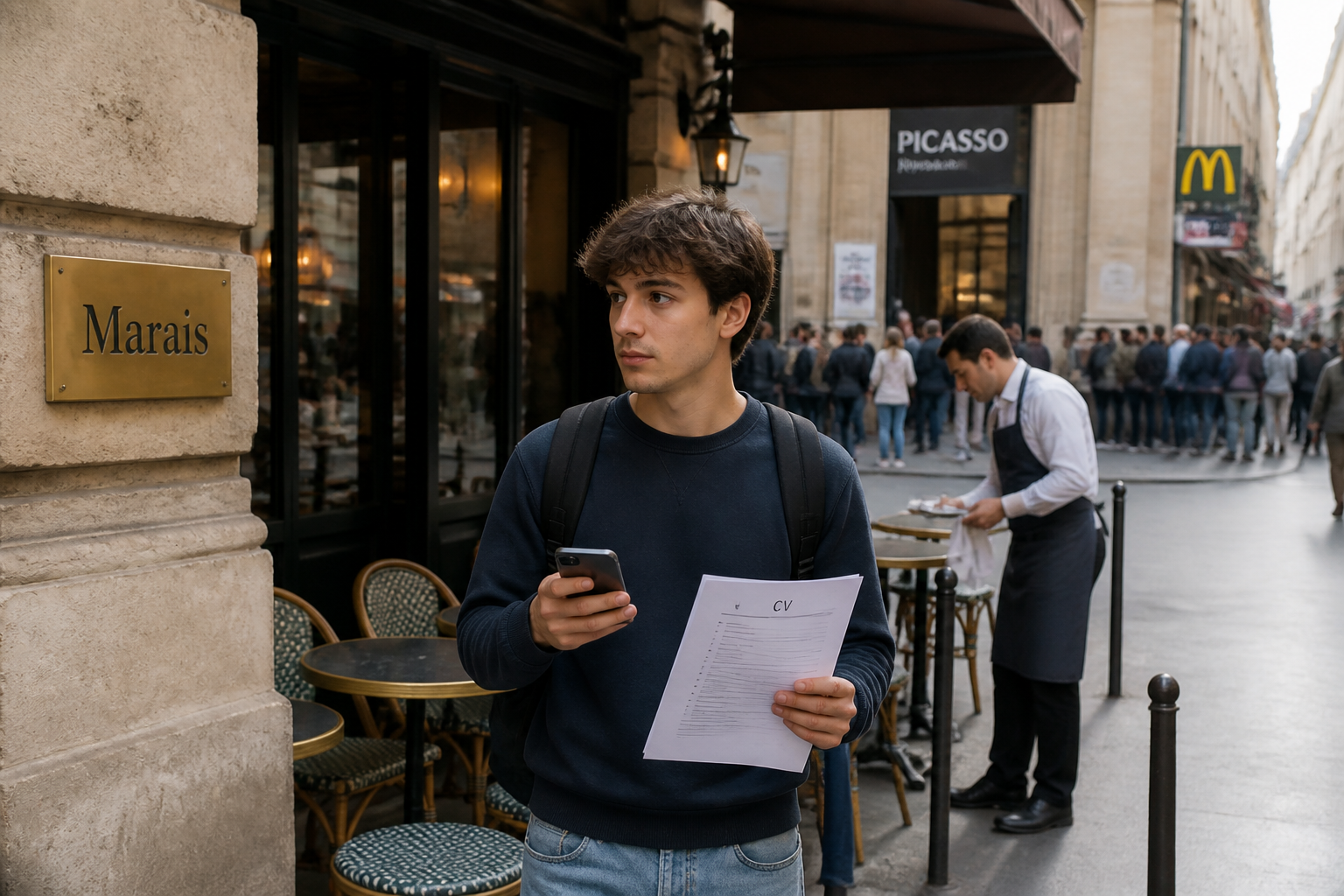 Job étudiant Paris : les meilleures pistes pour postuler vite