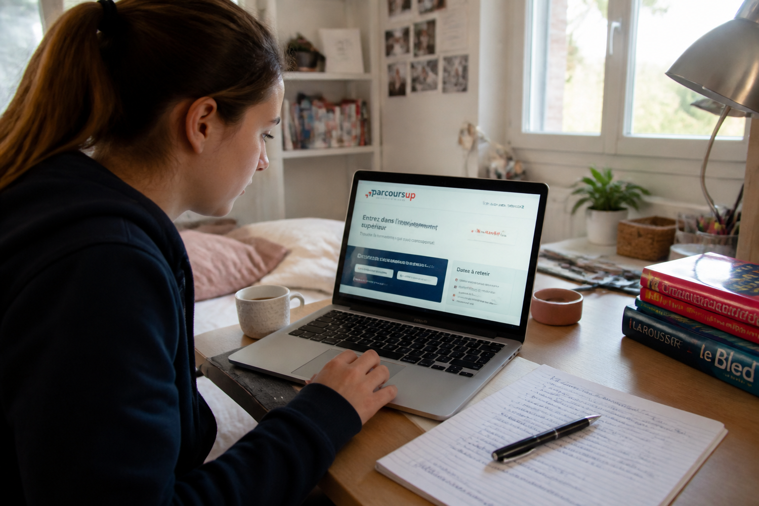 Lettre de motivation Parcoursup : comment écrire un projet motivé solide