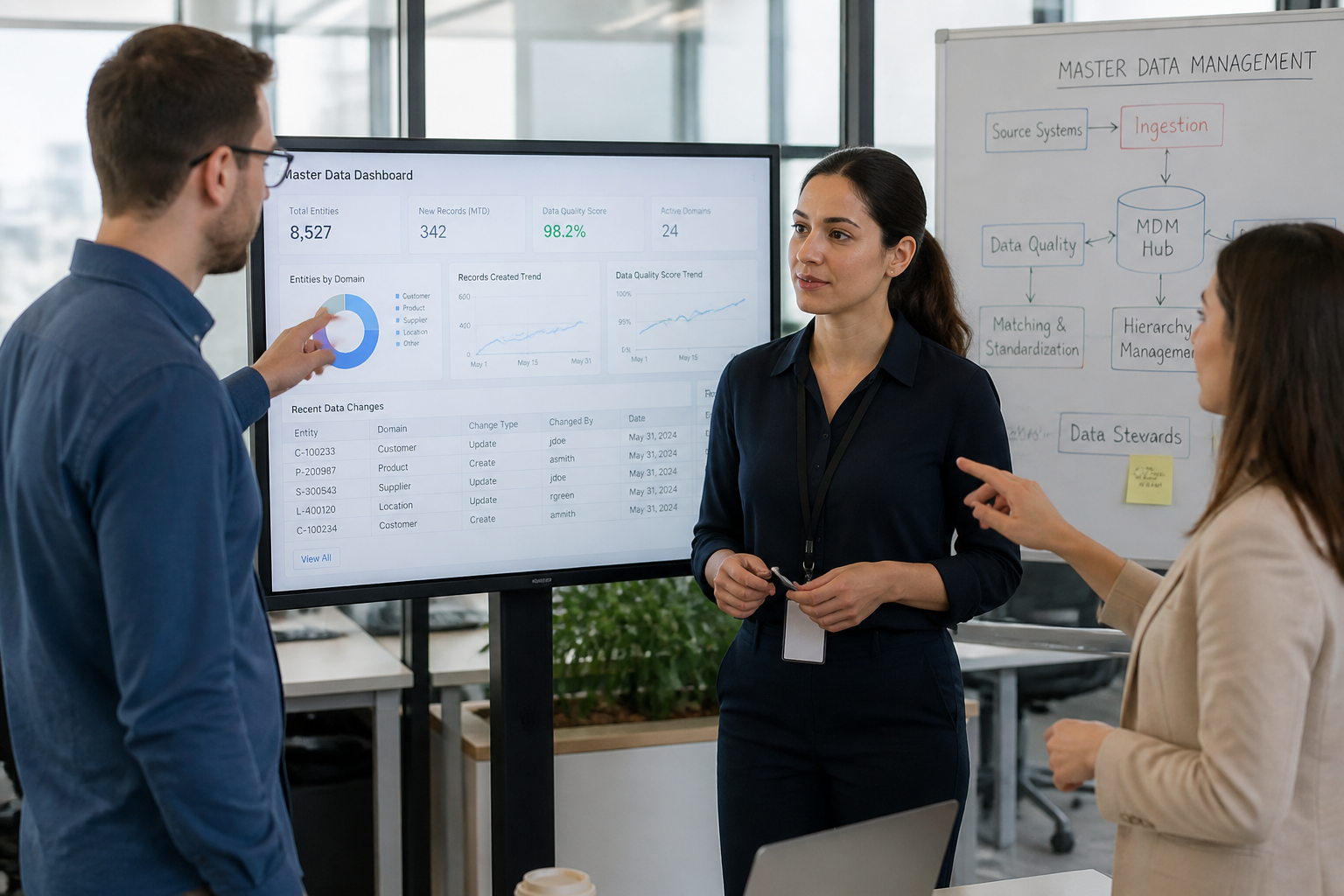 Master data management : programme, métiers et niveau attendu