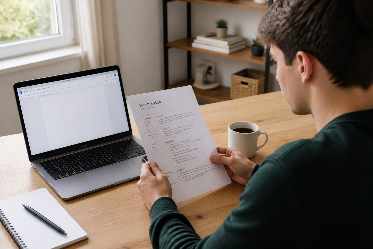 Modèle CV étudiant : que faut-il garder et supprimer