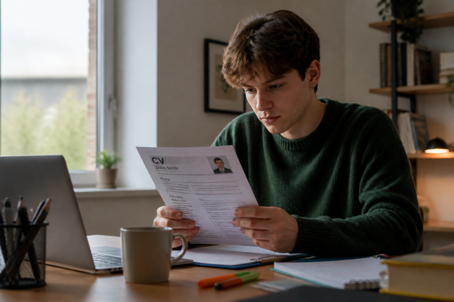 Modèle CV étudiant : que faut-il garder et supprimer