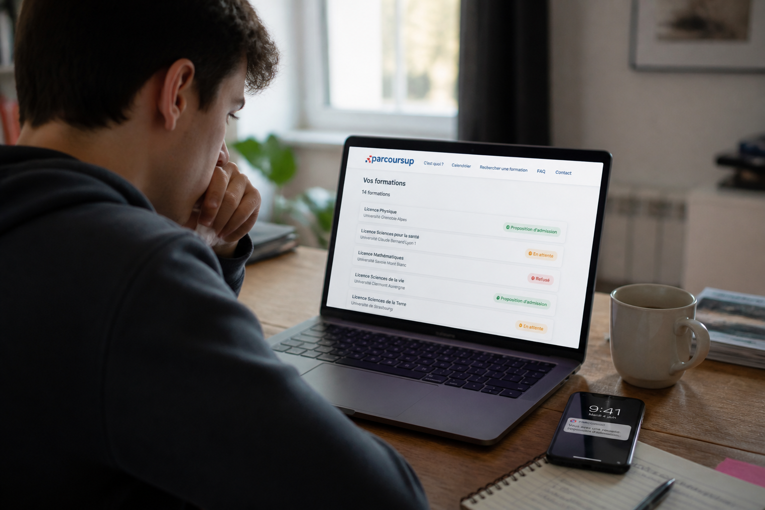 Résultat Parcoursup : comment comprendre les réponses reçues
