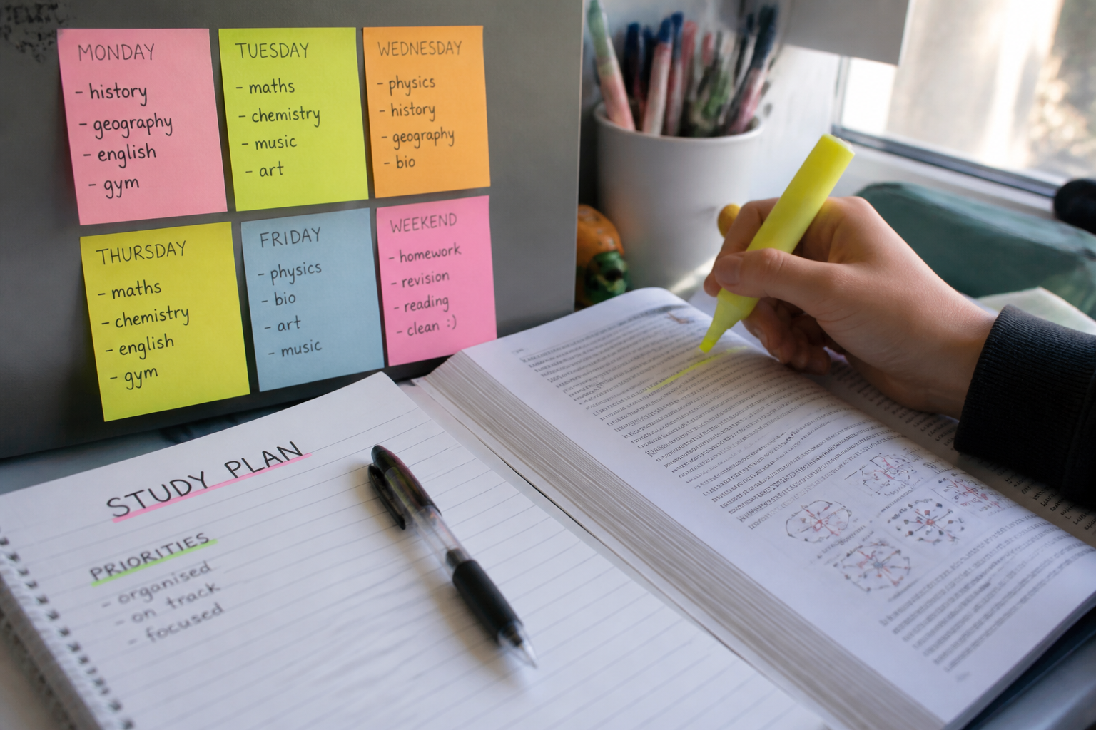 Révision bac : comment construire un planning efficace